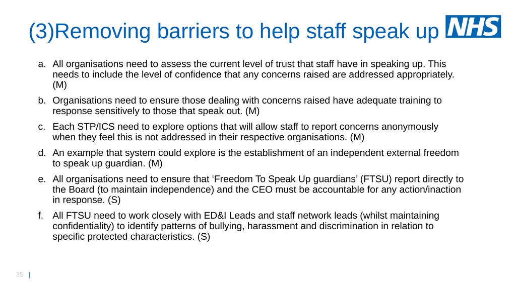 Midlands workforce, race, equality and inclusion - slide 35 of 58