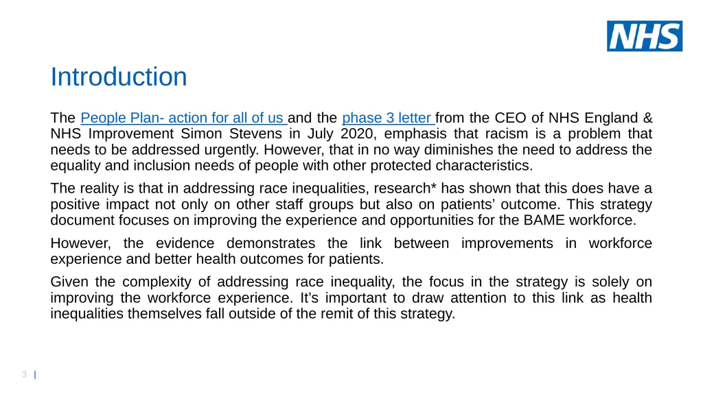 Midlands workforce, race, equality and inclusion - slide 3 of 58