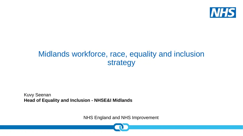 Midlands workforce, race, equality and inclusion - slide 1 of 58
