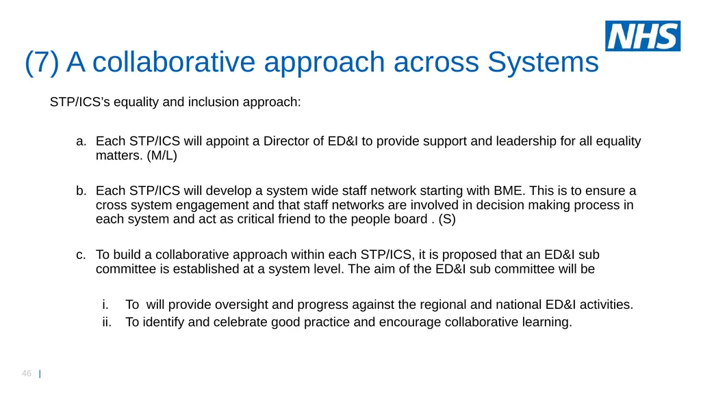 Midlands workforce, race, equality and inclusion - slide 46 of 58