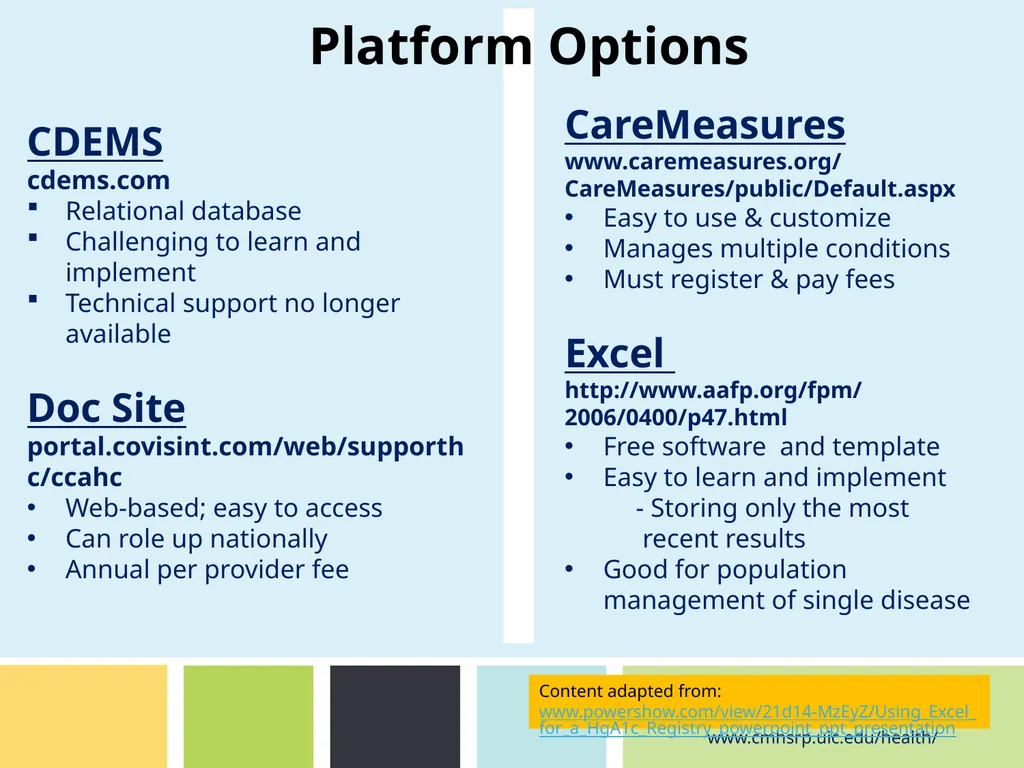 Implementing a Diabetes Registry and Care - slide 17 of 35