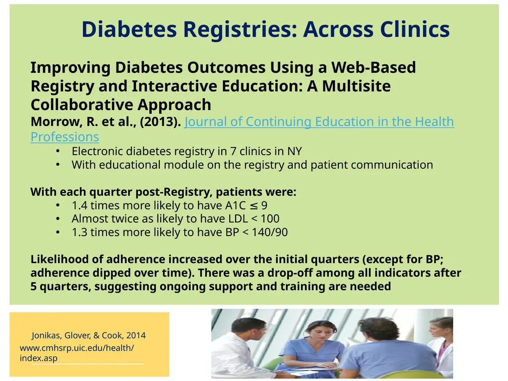 Implementing a Diabetes Registry and Care - slide 15 of 35