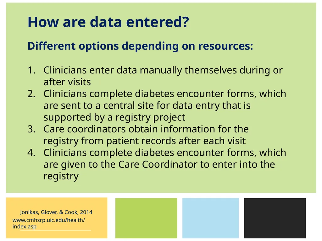 Implementing a Diabetes Registry and Care - slide 10 of 35