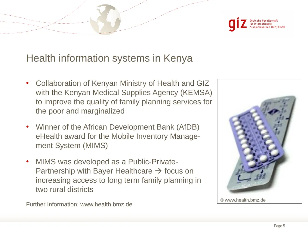 Strengthening health systems: Lessons learned on - slide 5 of 8