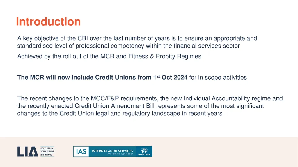 18/04/2024 Practical Implications of MCC for - slide 3 of 26