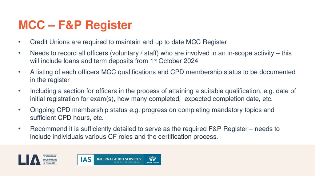 18/04/2024 Practical Implications of MCC for - slide 18 of 26