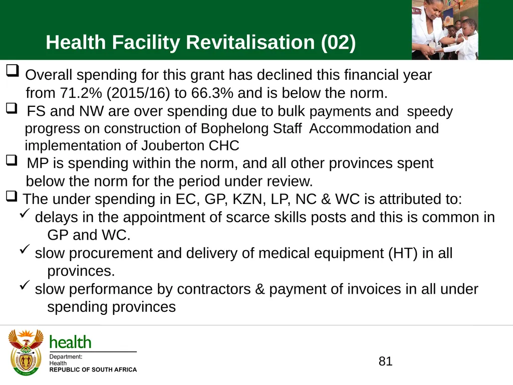 QUARTER ONE TO QUARTER THREE Performance PORTFOLIO - slide 81 of 95