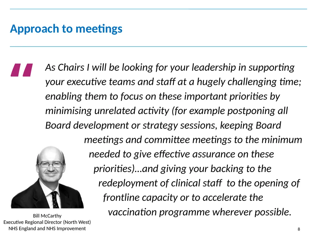 Chief Executive’s update Board of Directors 27 - slide 8 of 13