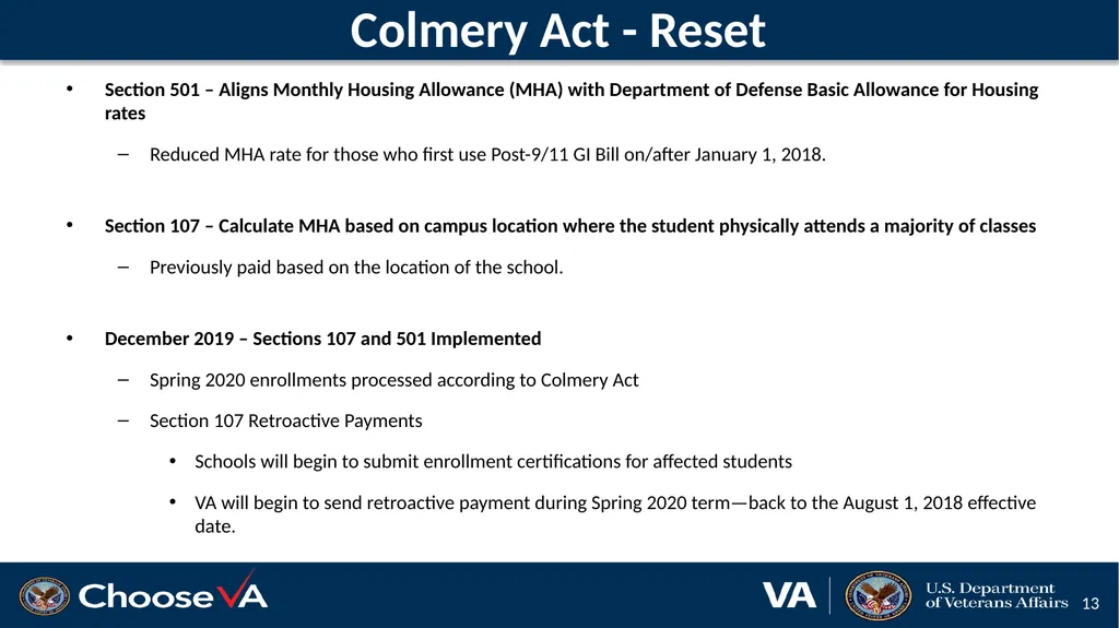 VFW Training Conference Terry Warren, Education - slide 13 of 19