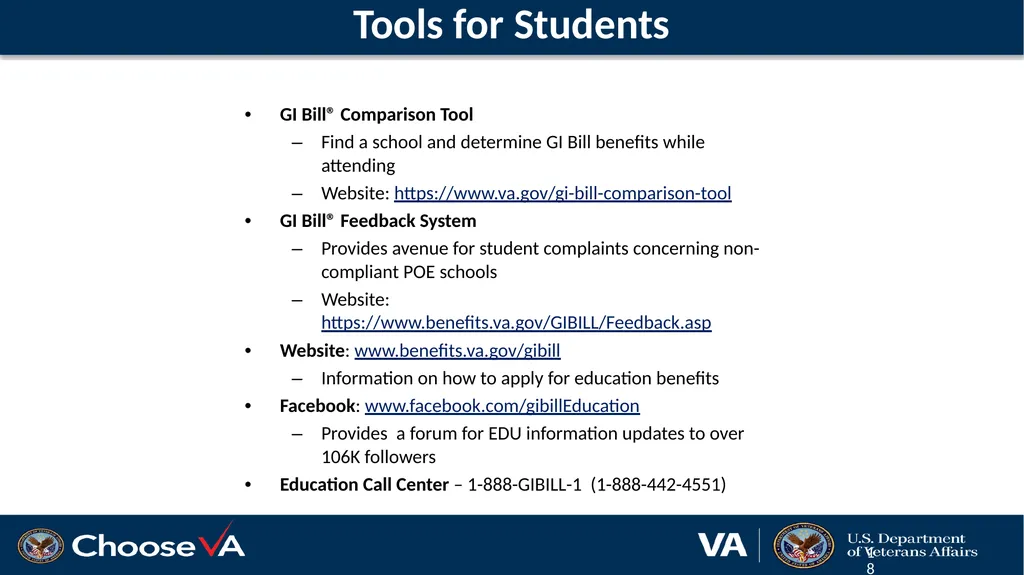 VFW Training Conference Terry Warren, Education - slide 18 of 19
