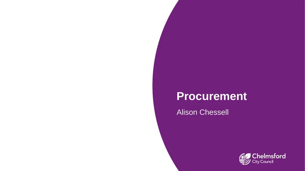 2023 Portfolio Update Connected Chelmsford Cllr - slide 3 of 12