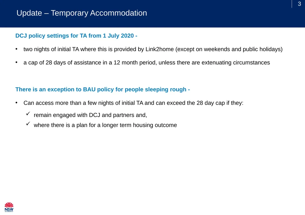 SHS Sector Webinar Thursday 13 August 2020 - slide 3 of 14