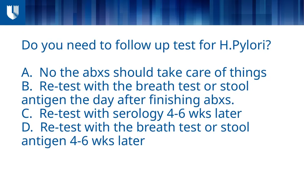 Review of labs and … some TESTS I WISH YOU’D - slide 29 of 47