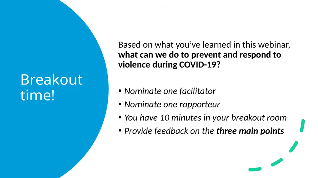 Webinar Training 19th November, 2020 Webinar 4: - slide 24 of 26