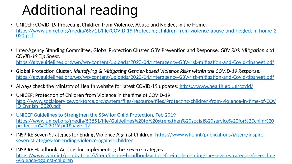Webinar Training 19th November, 2020 Webinar 4: - slide 23 of 26