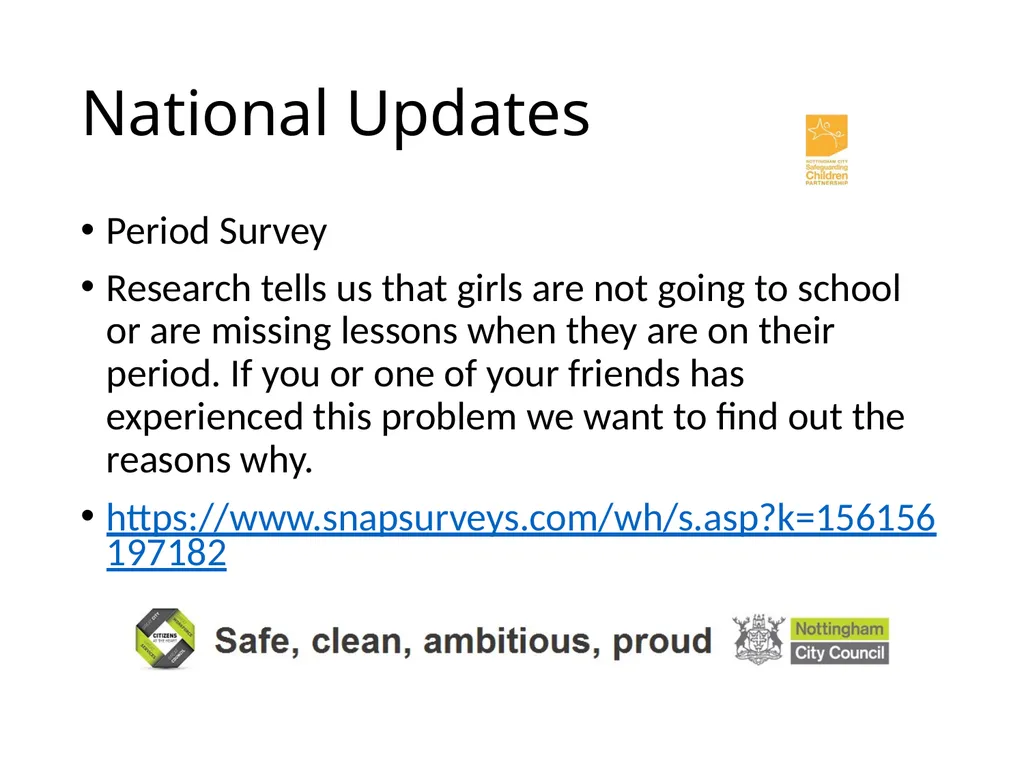National and Local Update John Matravers Local - slide 14 of 17