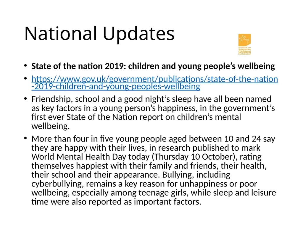 National and Local Update John Matravers Local - slide 8 of 17