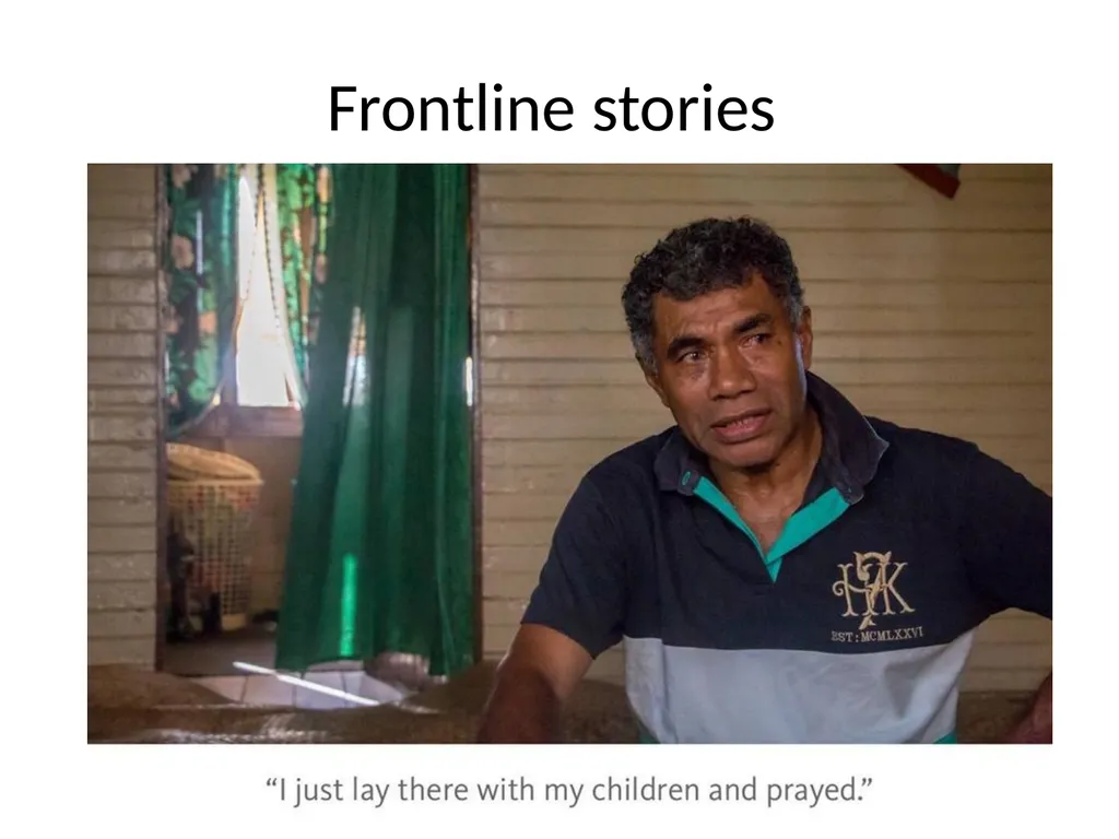 Children at the forefront of Climate Change - slide 6 of 13
