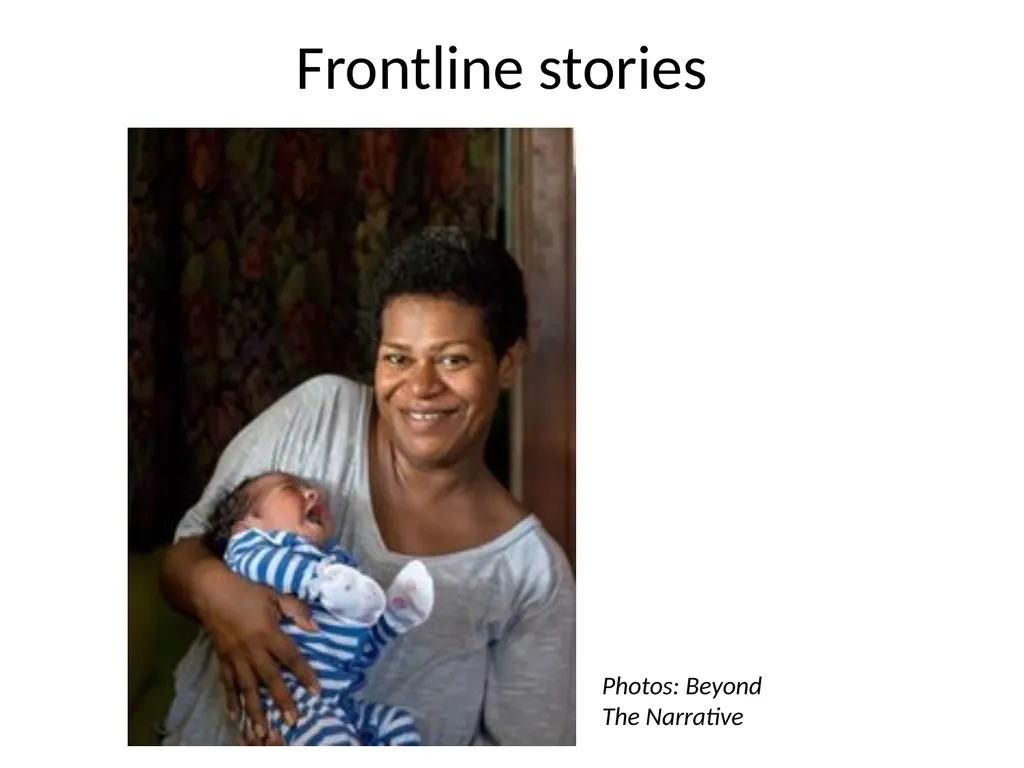 Children at the forefront of Climate Change - slide 7 of 13