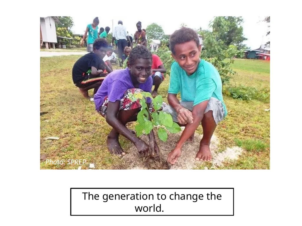 Children at the forefront of Climate Change - slide 13 of 13