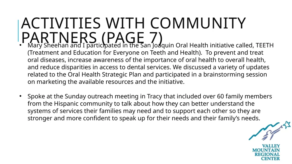Executive Directors Report Tony Anderson Executive - slide 11 of 27