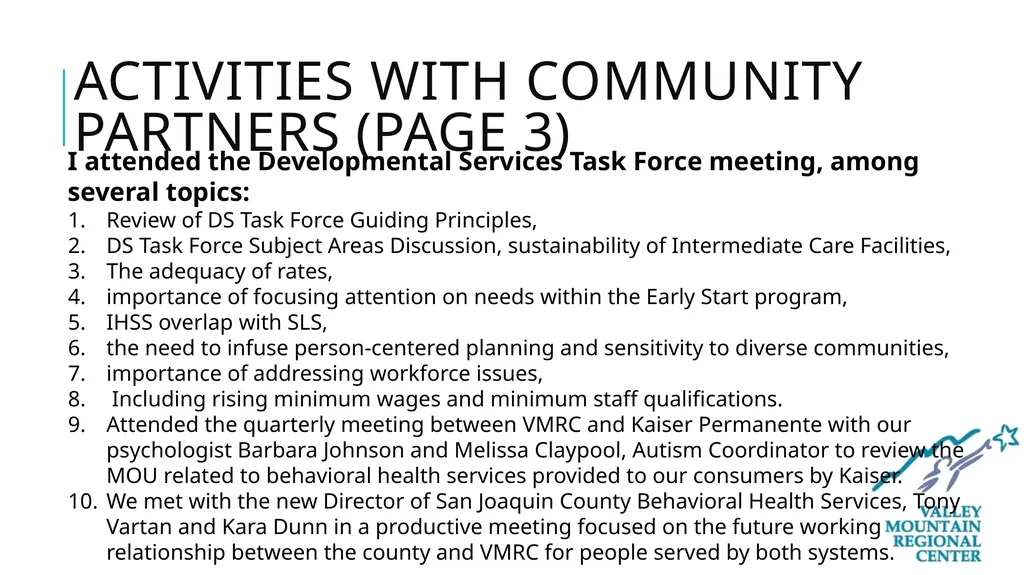 Executive Directors Report Tony Anderson Executive - slide 7 of 27