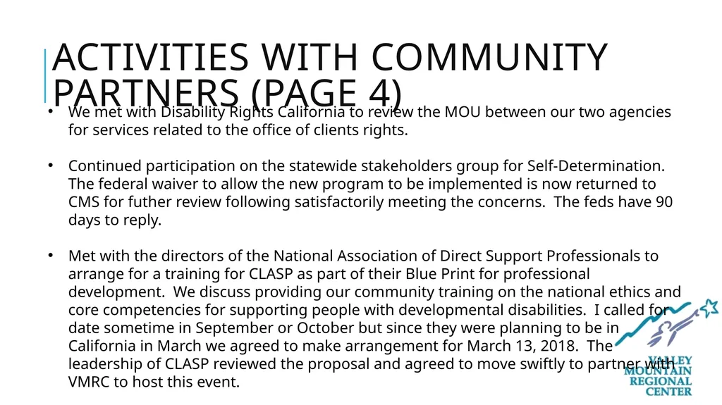Executive Directors Report Tony Anderson Executive - slide 8 of 27