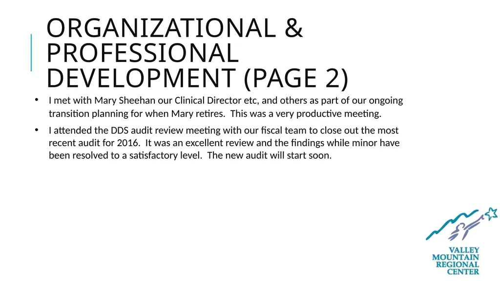 Executive Directors Report Tony Anderson Executive - slide 4 of 27