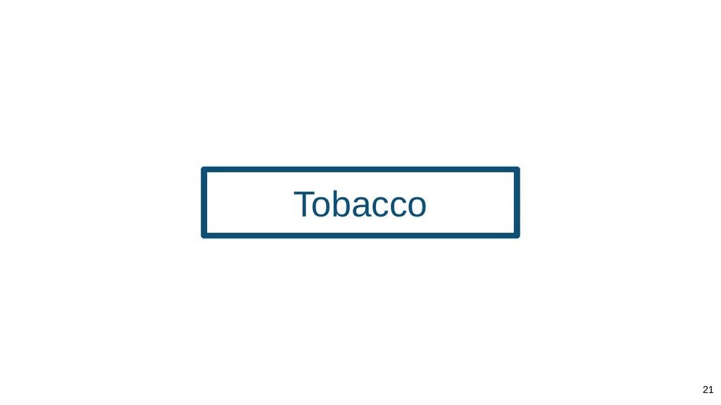Teaching about drugs, alcohol and tobacco Part of: - slide 21 of 90