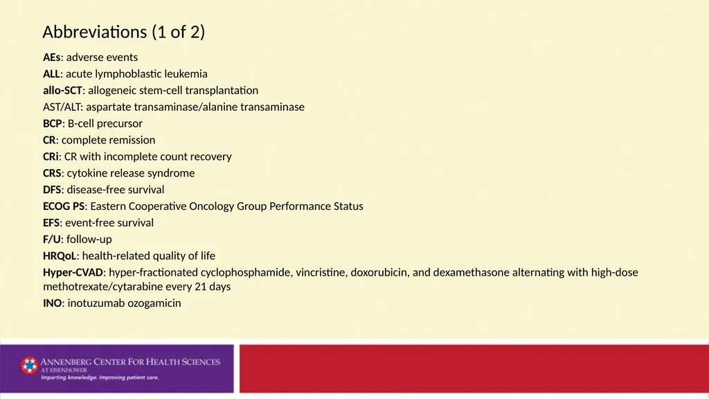 Acute Lymphoblastic Leukemia ⎼ Posters and - slide 29 of 30