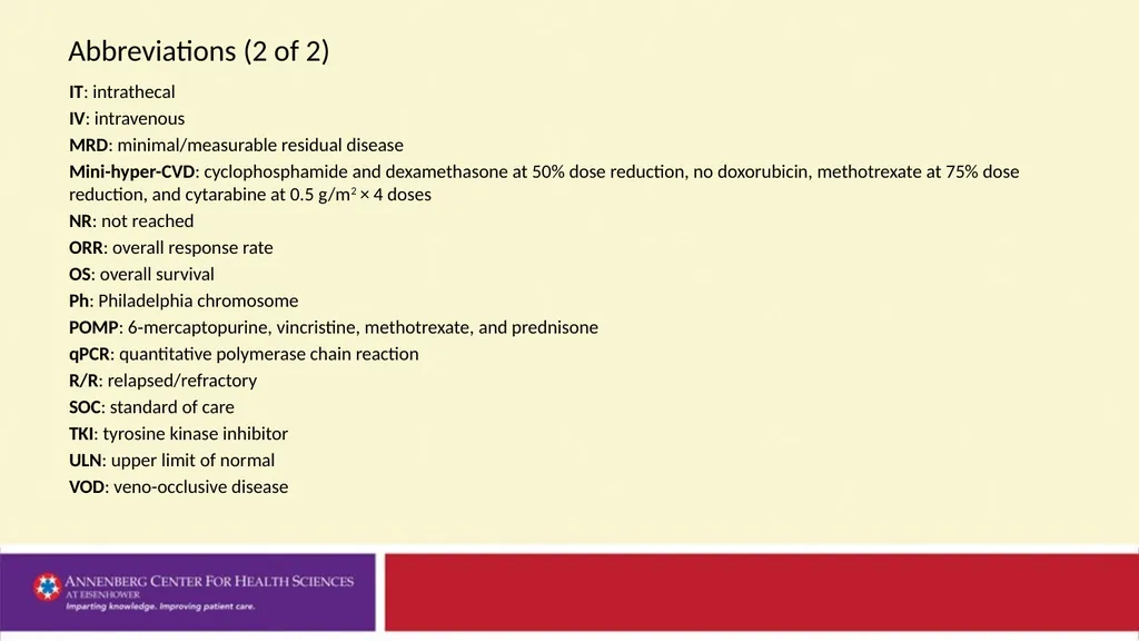 Acute Lymphoblastic Leukemia ⎼ Posters and - slide 30 of 30