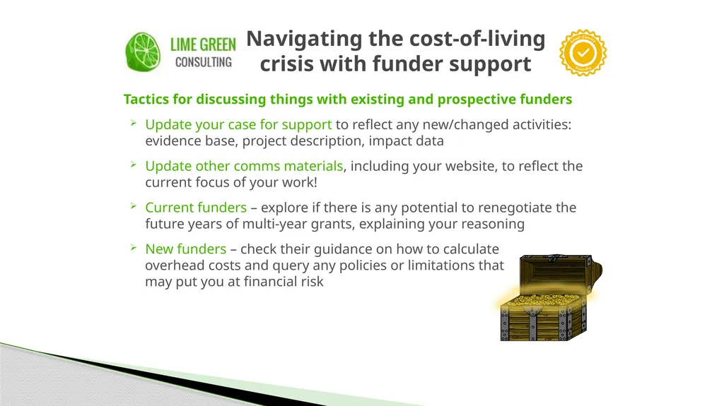Small Charity Friendly Conference: Navigating the - slide 9 of 14
