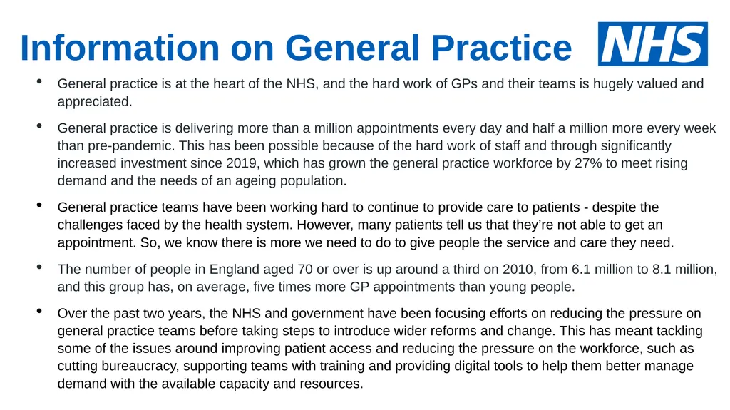 GP collective action 1 August 2024 To Note: This - slide 10 of 16