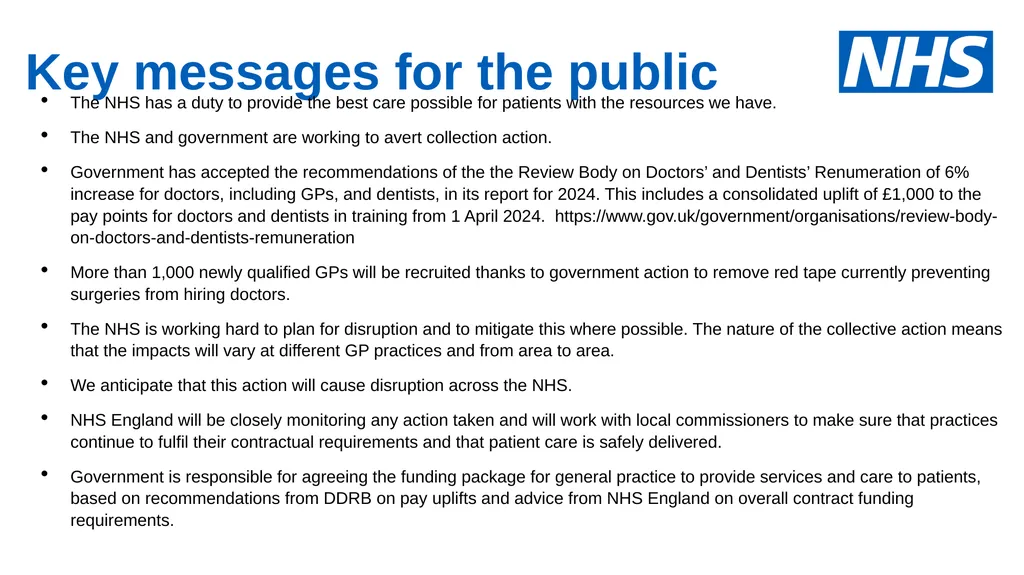 GP collective action 1 August 2024 To Note: This - slide 9 of 16