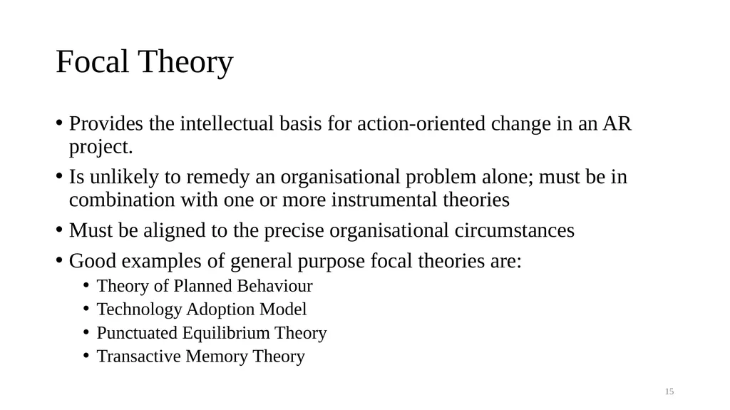 Canonical Action Research: Method, Principles and - slide 15 of 59