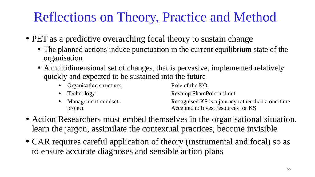 Canonical Action Research: Method, Principles and - slide 56 of 59