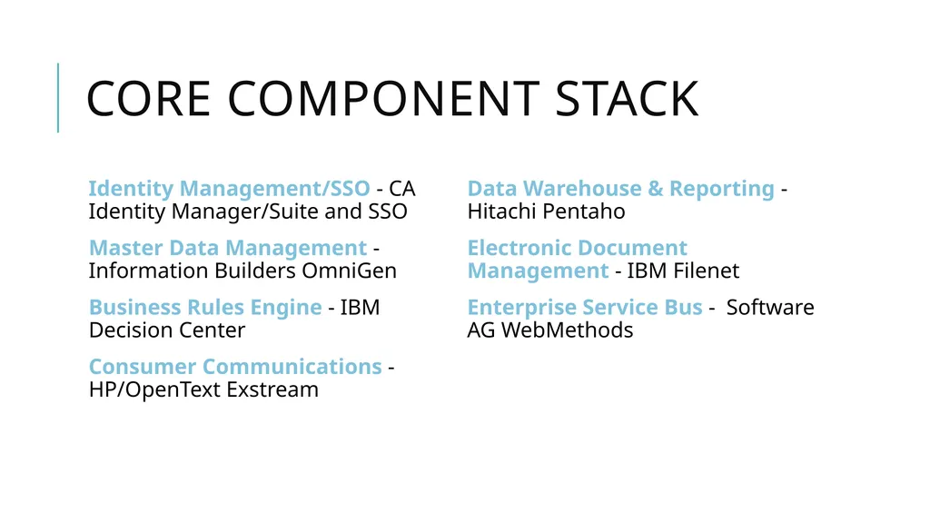 Enterprise Architecture Office of Technology - slide 28 of 36
