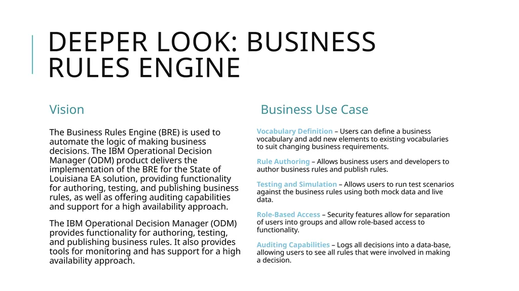 Enterprise Architecture Office of Technology - slide 32 of 36