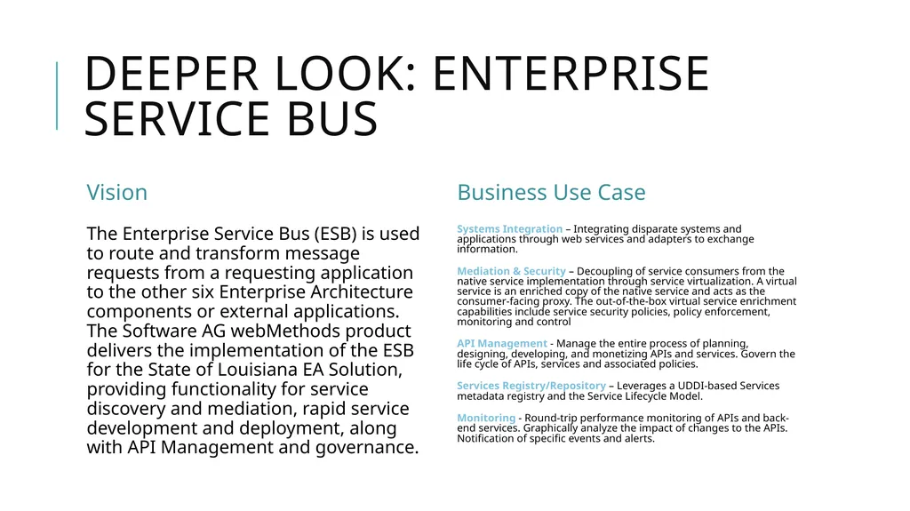 Enterprise Architecture Office of Technology - slide 30 of 36