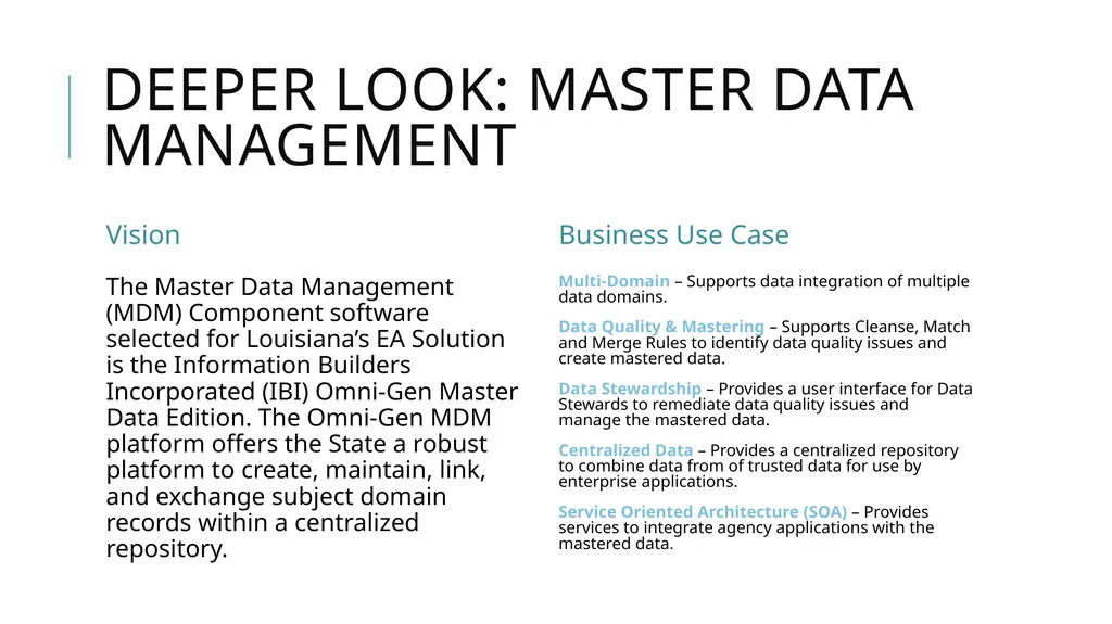 Enterprise Architecture Office of Technology - slide 34 of 36