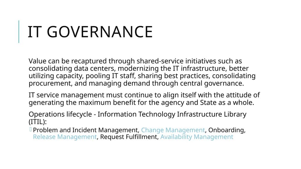 Enterprise Architecture Office of Technology - slide 8 of 36