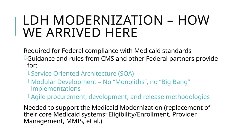 Enterprise Architecture Office of Technology - slide 5 of 36