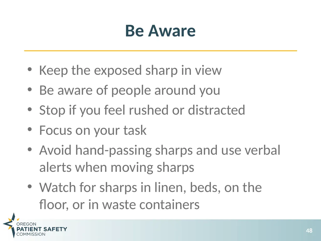 General Infection Prevention Practices Debbie - slide 48 of 72
