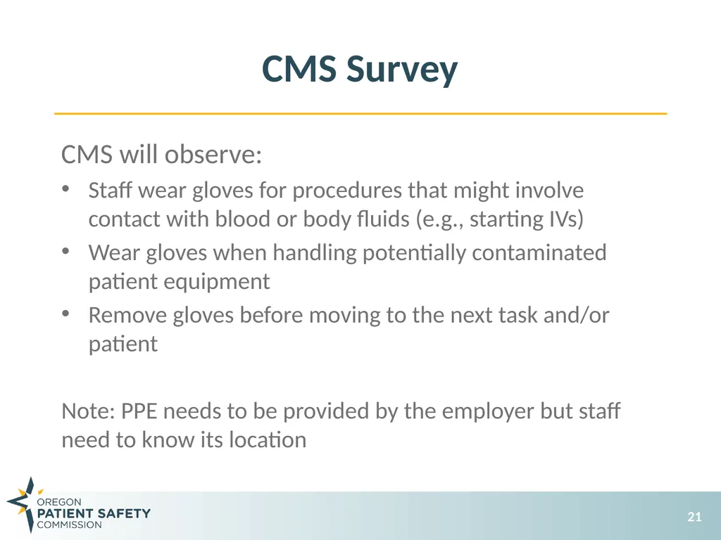 General Infection Prevention Practices Debbie - slide 21 of 72