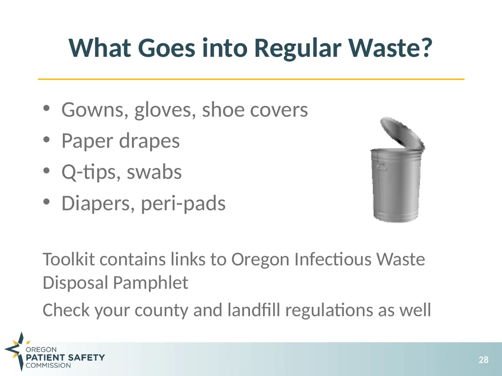 General Infection Prevention Practices Debbie - slide 28 of 72