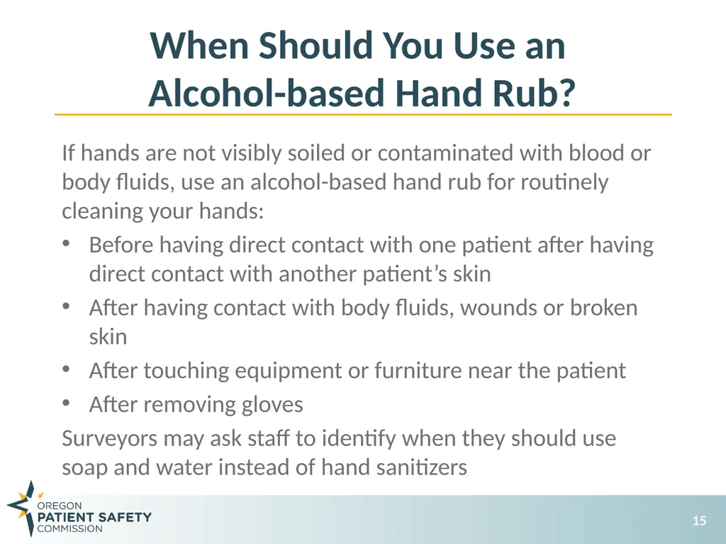 General Infection Prevention Practices Debbie - slide 15 of 72