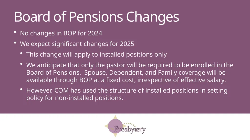 General Minister’s Report Upcoming Events General - slide 9 of 51