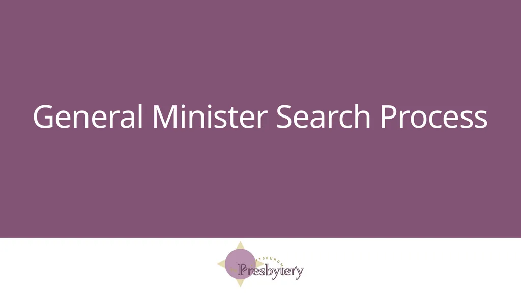 General Minister’s Report Upcoming Events General - slide 6 of 51