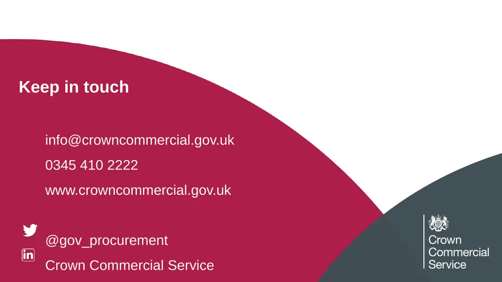 Supplier Survey Results Joint Engagement on the - slide 24 of 24