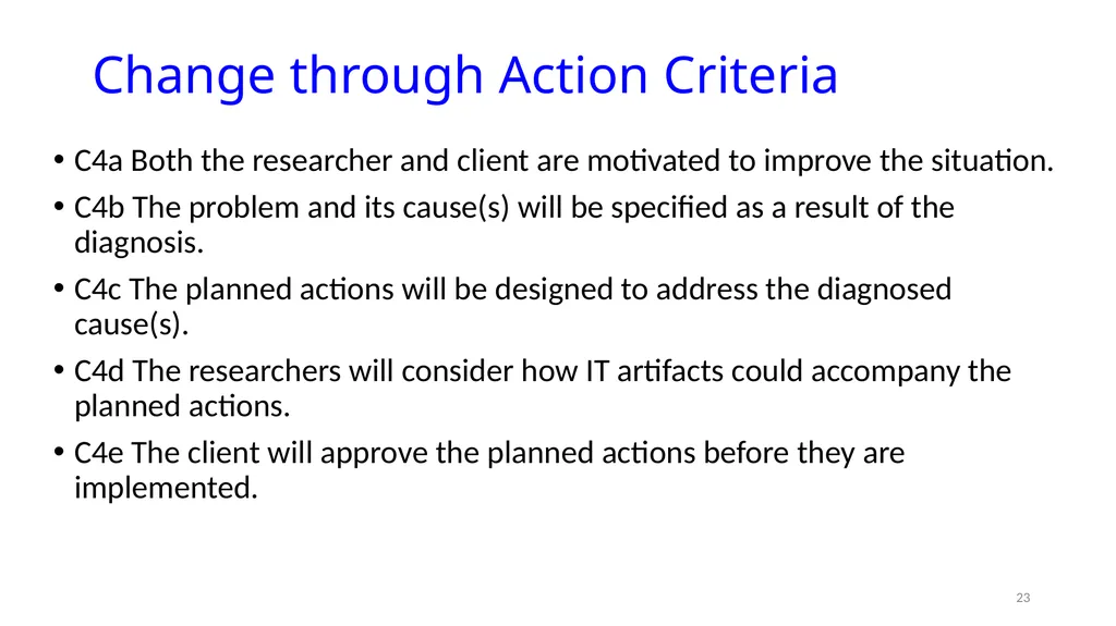 IS8014 Theory & Qualitative IS Research VIII: - slide 23 of 70